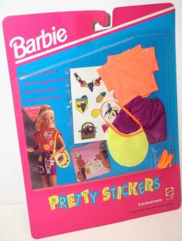 Mattel - Barbie - Pretty Stickers Fashion - наряд